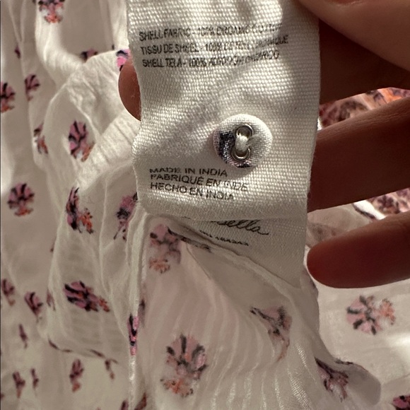 NWOT Cleobella Tawny Cotton Blouse in Mahal Print Size S - Picture 10 of 14